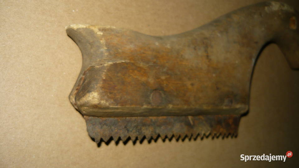 Piła stara mała drewniana nietypowa piłka Sokółka sprzedam