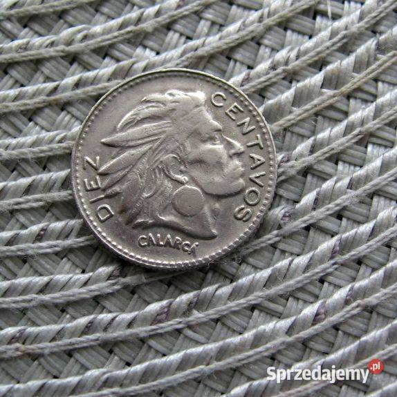 Kolumbia 10 Centavo 1964r