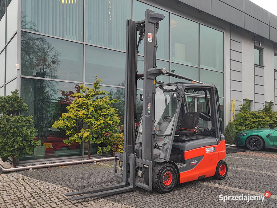 Wózek widłowy elektryczny Linde E30L01 3 tony