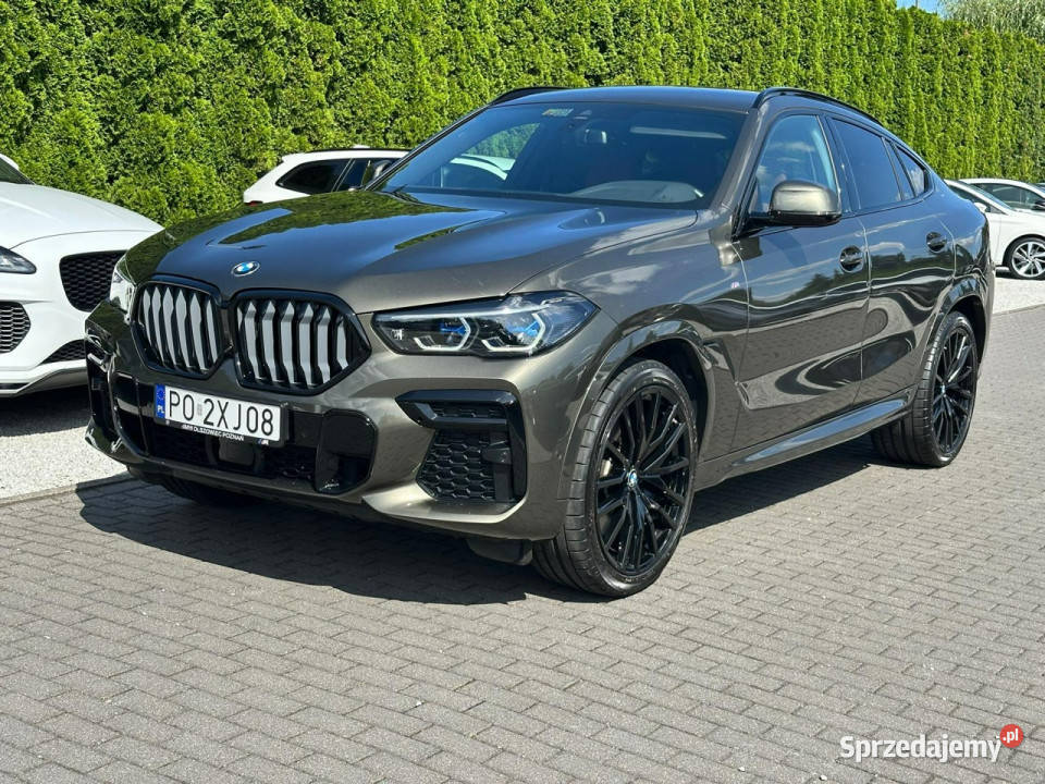 BMW X6 BMW X6 40d Salon Bezwypadkowy Hak XDrive 2993cm3 wielkopolskie Baranowo