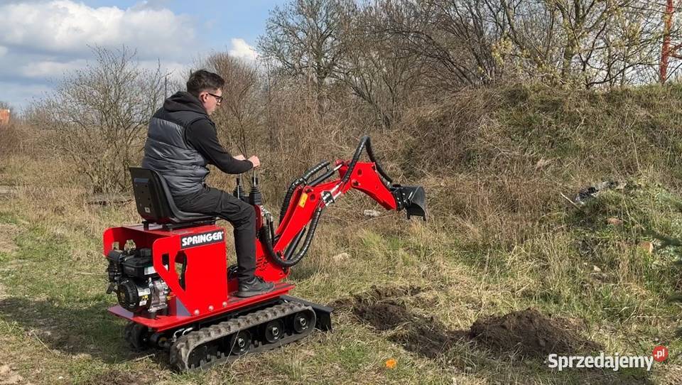 Nowa Minikoparka Obrotowa 360 Springer Mikro nie kujawsko-pomorskie Brześć Kujawski
