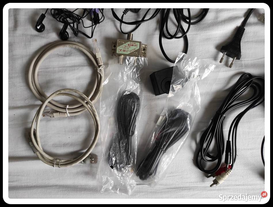 Zestaw kabli zasilaczy ładowarek Nowe i używane Płock