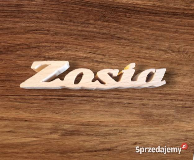 Napis 3D ręcznie wykonany imiona i inne napisy kujawsko-pomorskie Bydgoszcz sprzedam