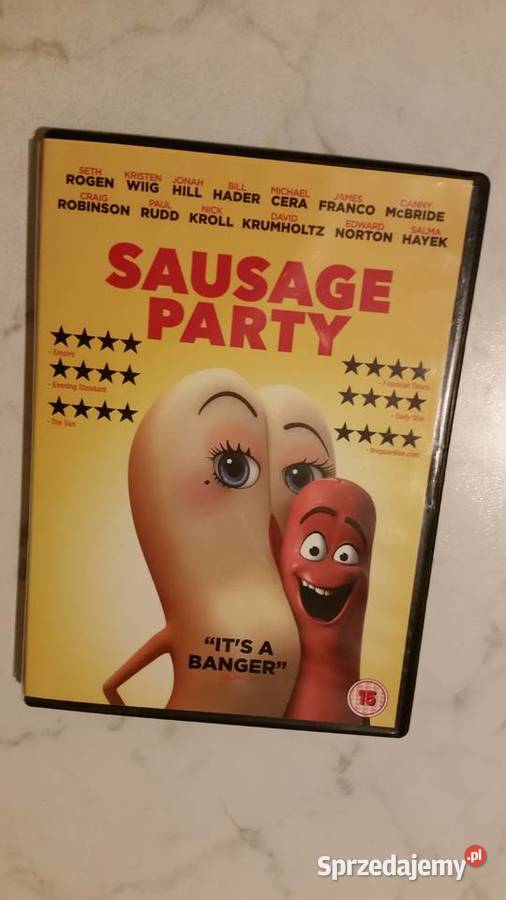 SAUSAGE PARTY 2016 COLUMBIA PICTURES DVD VIDEO pełne Puławy