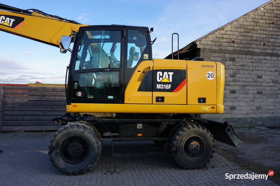 Koparka kołowa CAT M 316 F 2019 Jeziorko