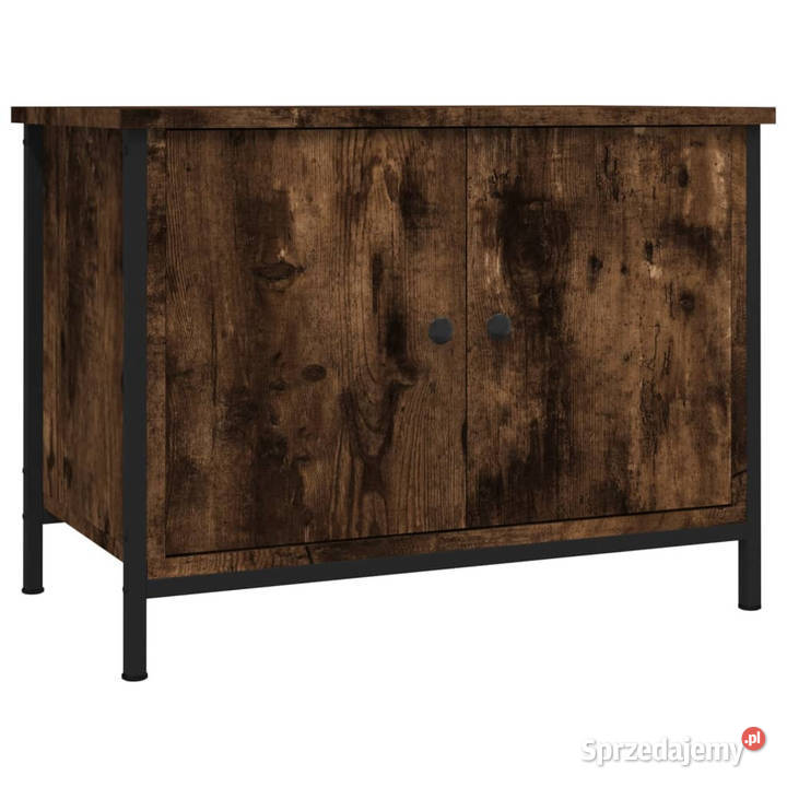 Szafka pod TV przydymiony dąb 60x35x45 WM826297 Warszawa