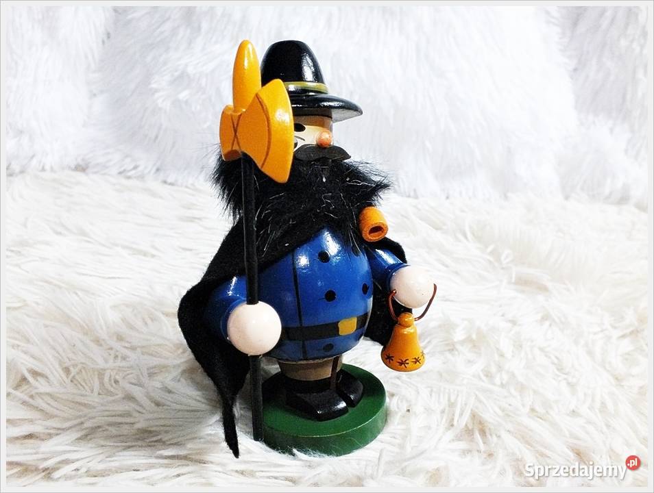 Stara figurka drewniana Strażnik na Święta Żary