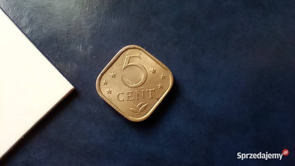 Stare monety 5 cent 1971 Antyle Holenderskie Numizmatyka