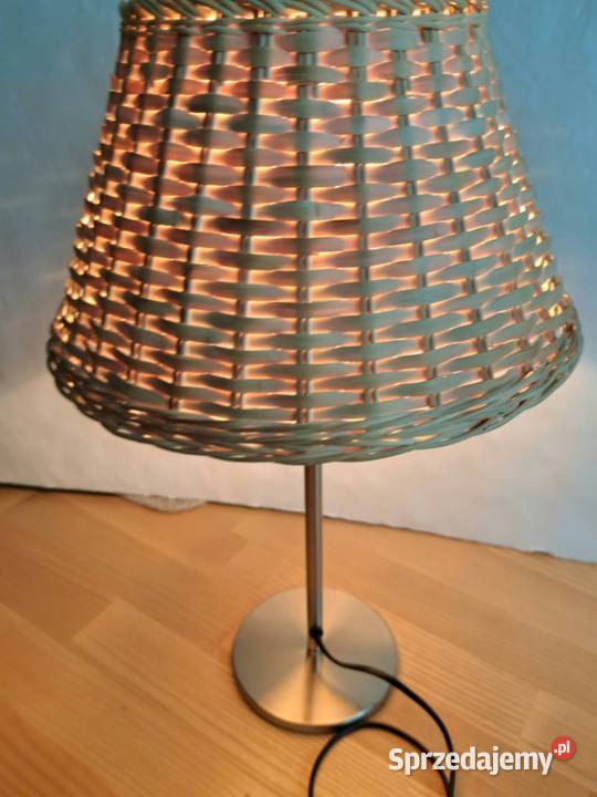 Lampka Nocna Stelaż Metalowy Podstawa Okrągła Lampy Poznań
