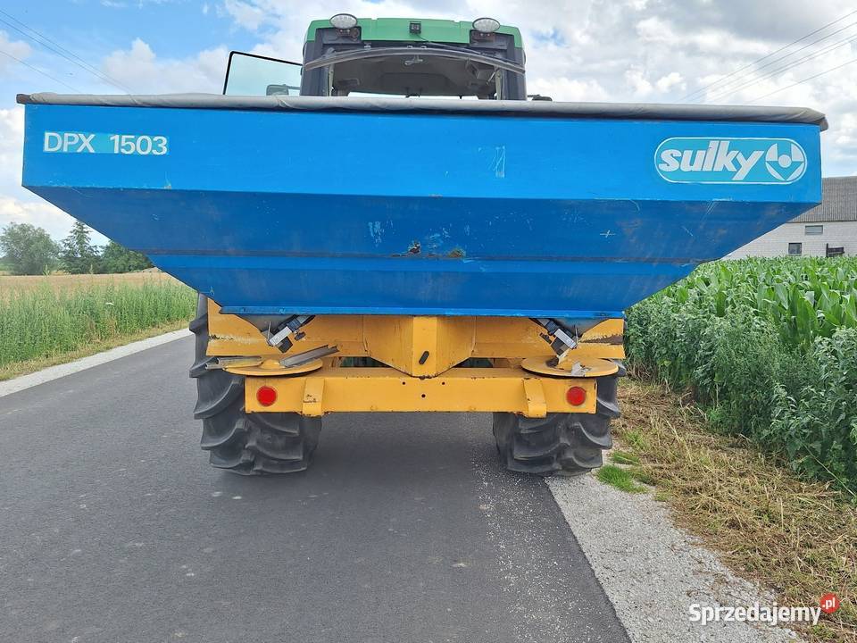 Rozsiewacz nawozów sulky dpx 1503 15 tony Chełmce