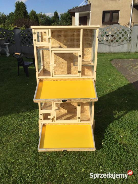 Klatka drewniana gryzoni koszatniczki szynszyli