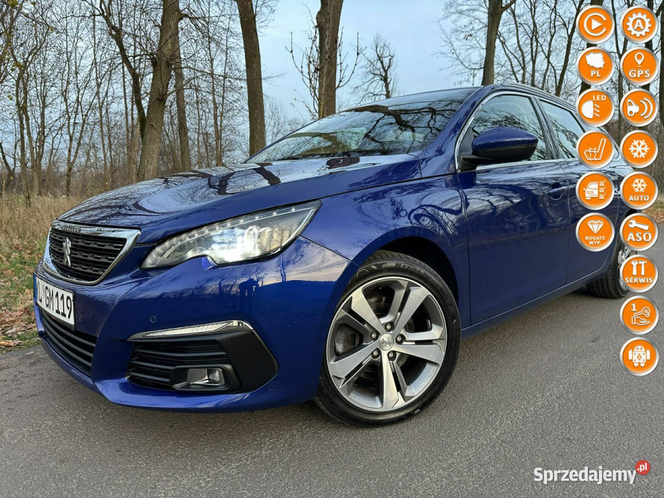 Peugeot 308 SW T9 Lift 20 HDi 150 Automat Navi Józefkowo