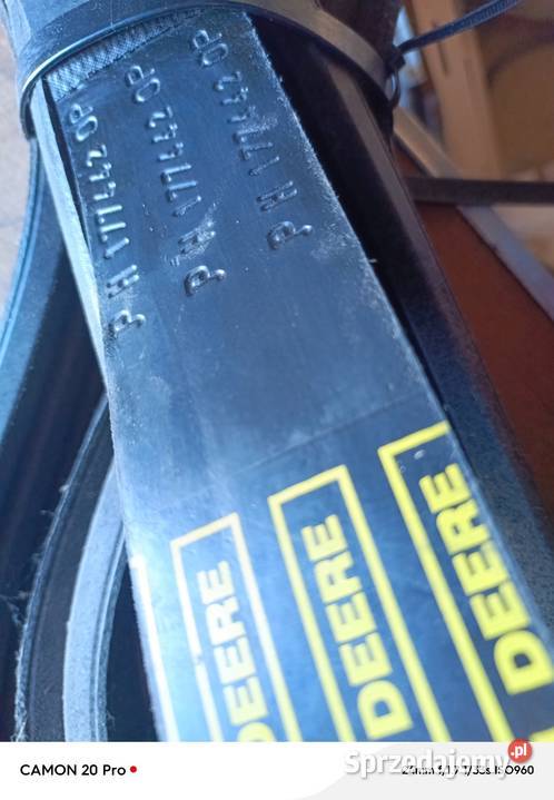 Pas org H177442 John Deere 3HBx51401 Do kombajnów Kuźnica