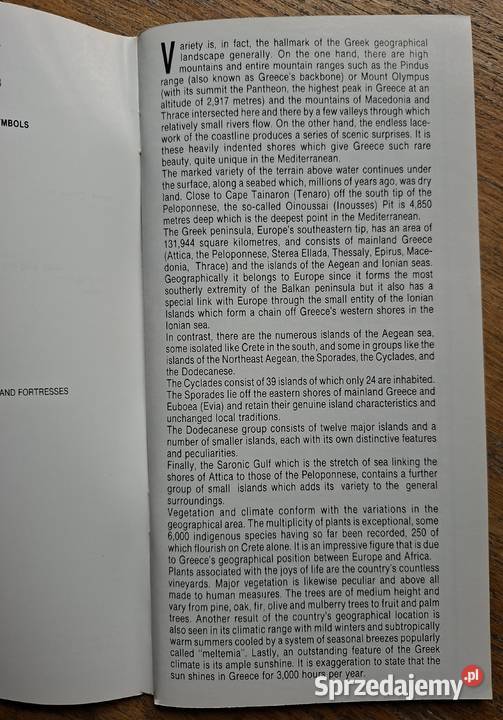 Grecja Greece General Information j angielski małopolskie Kraków