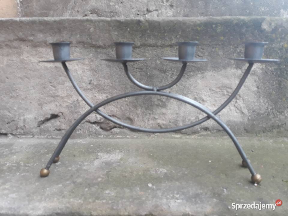 Świecznik metalowy Kraśnik