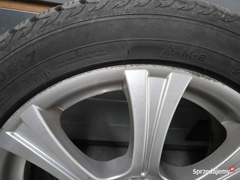 Sprzedam Alufelgi Brock z oponami 17 Bydgoszcz