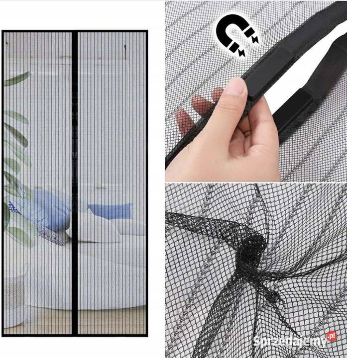 Moskitiera na drzwi balkonowe 90x220