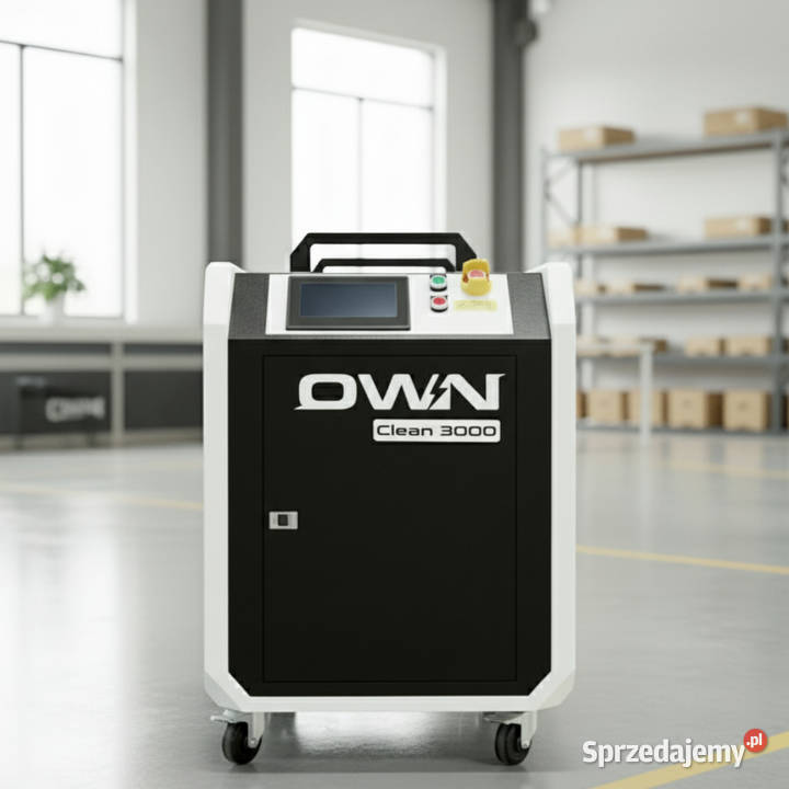 Czyszczarka laserowa OWN Clean 3000W Zwraca się Kraków sprzedam
