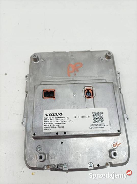 WYŚWIETLACZ 32247465 Volvo S60 III 20182024