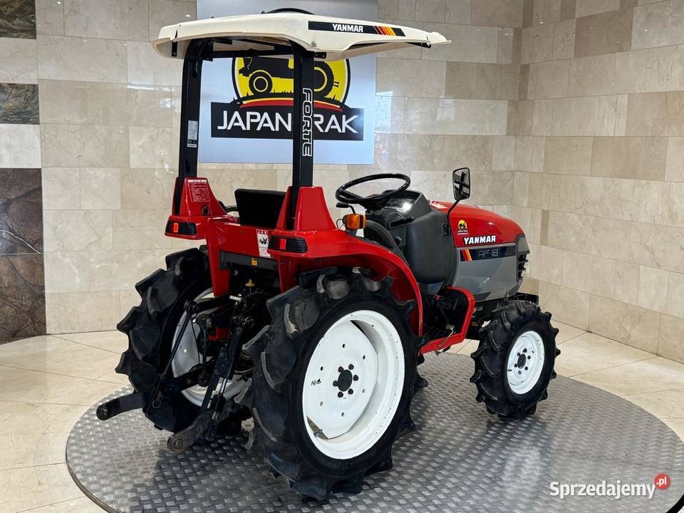 Yanmar AF18 Pisemna gwarancja Traktorek ogrodowy łódzkie Radomsko