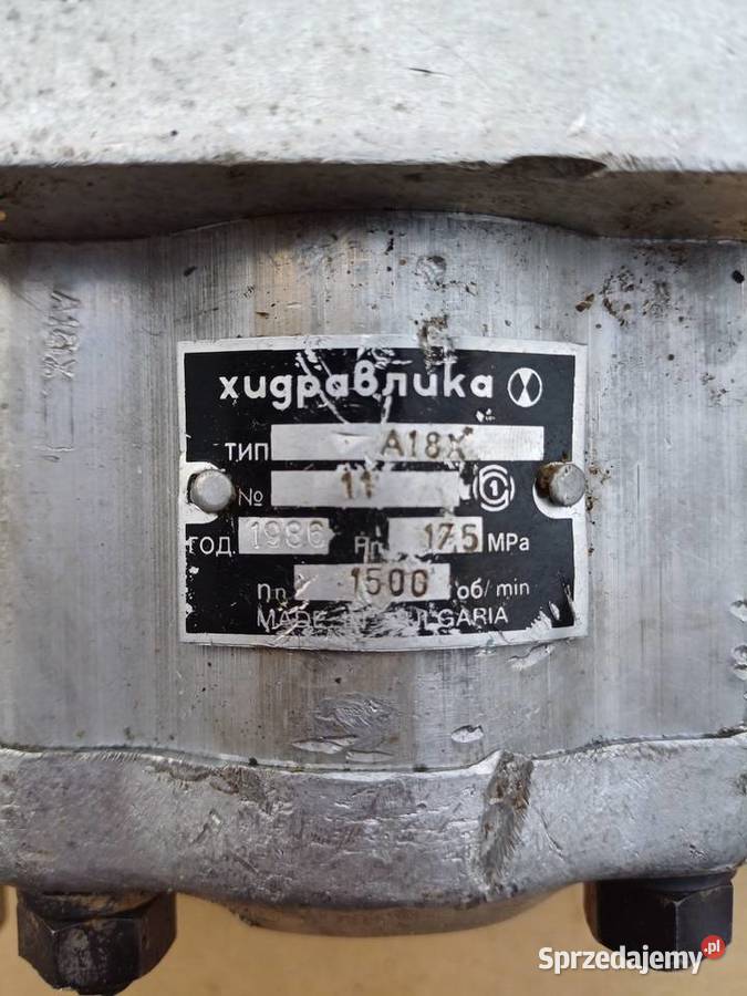 Pompa zębata oleju A18 X Chrzanów