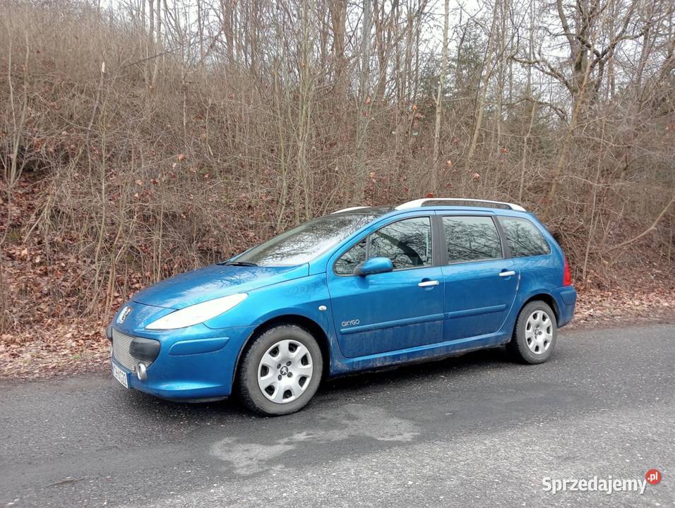 Peugeot 307 16 Benzyna 110 16V Kombi 2007r czujnik zmierzchu małopolskie