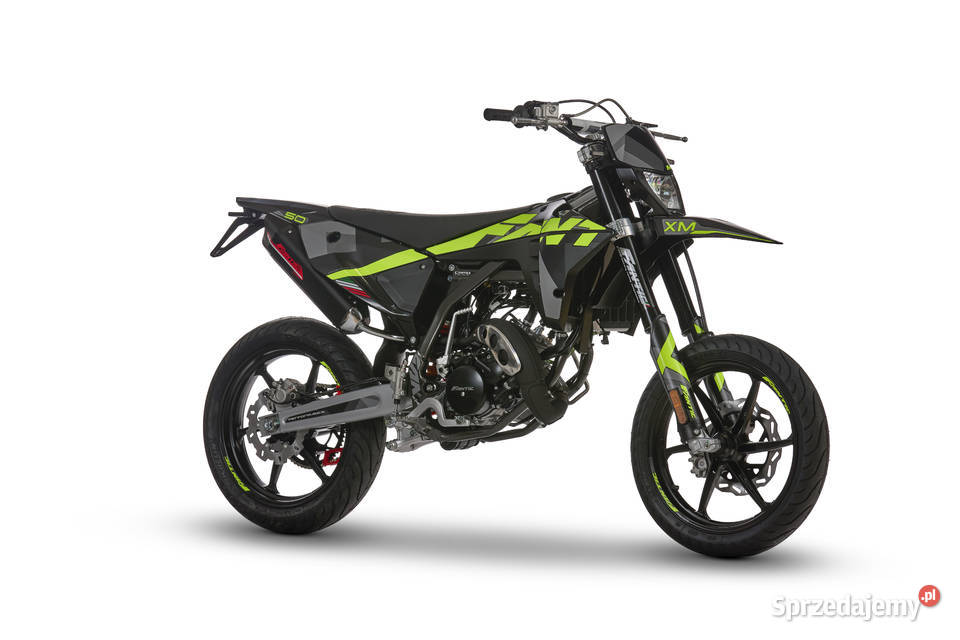 FANTIC XM50 MOTARD 2T PERFORANCE BLACK EDITION