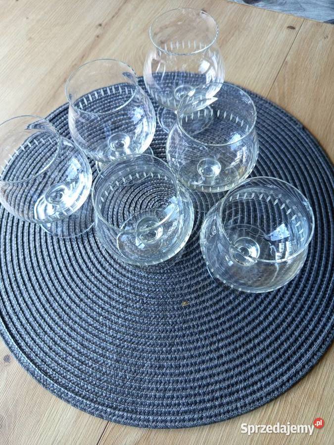 6 kieliszków do koniaku sprzedam