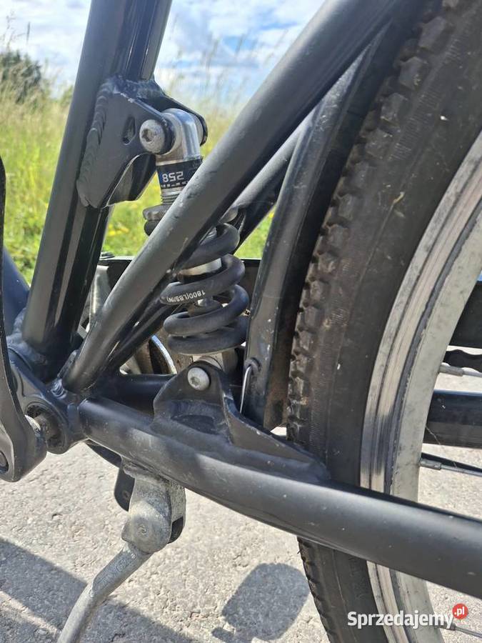 Rower MiejskiTrekkingowy Męski 28 Czarny Bodzentyn