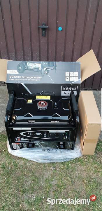 Agregat generator Scheppach BGT 2800 Nowy