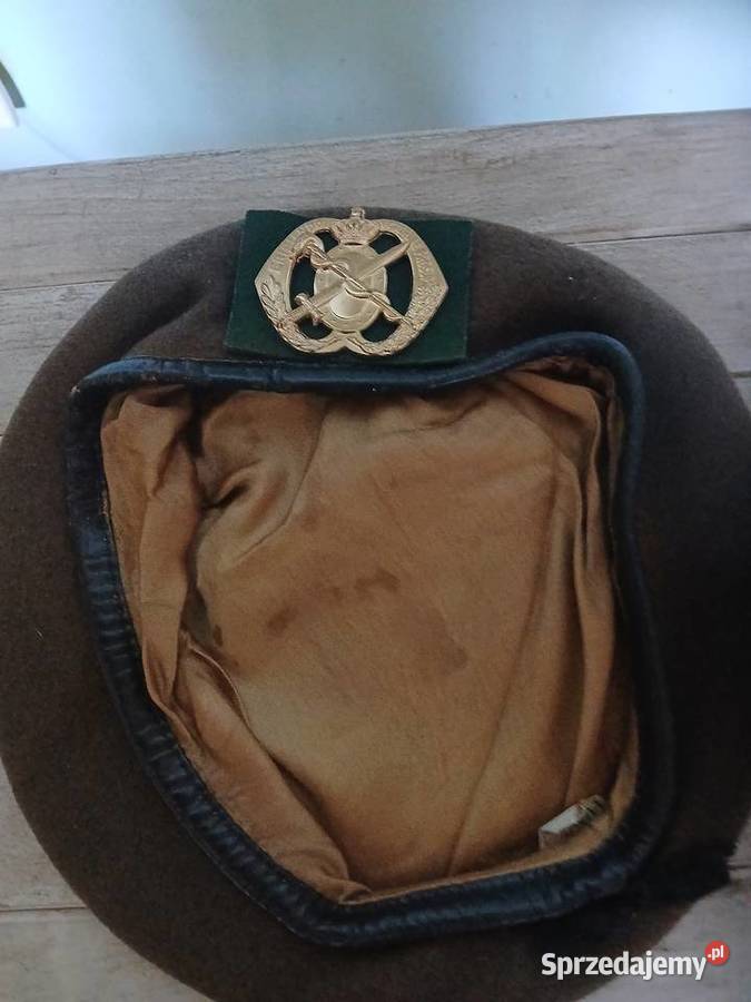Wojsowy beret korpusu medycznego Militaria Kolekcje