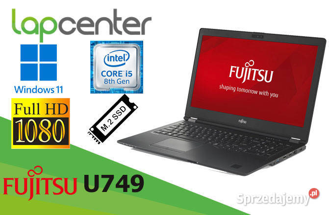 Fujitsu LifeBook U749 I5 16GB RAM 512GB SSD matowa Białystok sprzedam