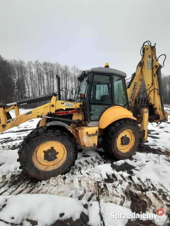 Holland 115B 2007r Zadbana Bogaty Osprzęt New Holland Wola Kruszyńska