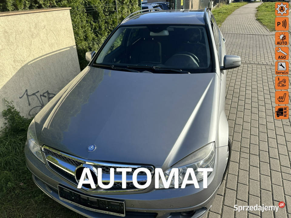 Mercedes C 180 Automat elektryczna klapa podgrz czujnik parkowania Wejherowo
