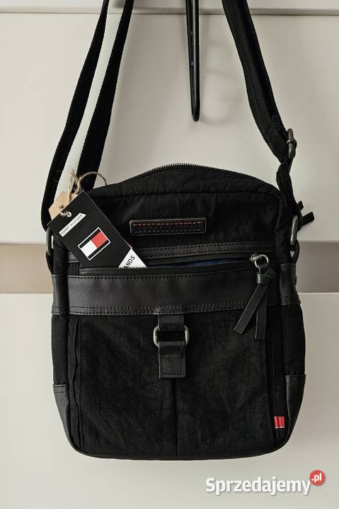 Tommy Hilfiger torebka torba listonoszka czarna Konstancin-Jeziorna