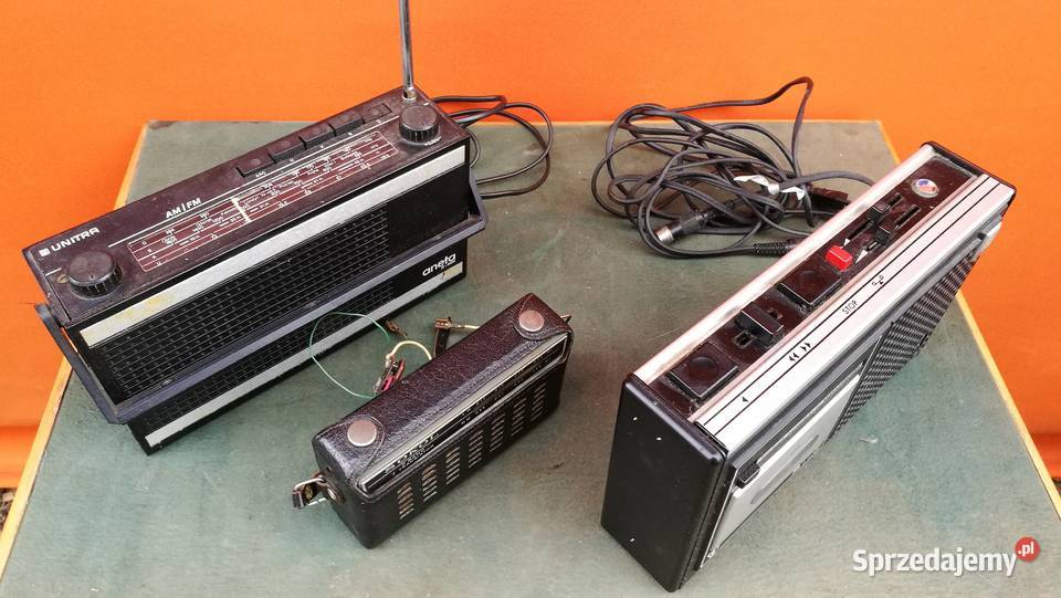 Stare Radia Aneta R605 SOKOL 403 Magnetofon Wrocław