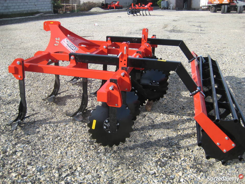 Agregat podorywkowy ścierniskowy gruber Maszyny rolnicze łódzkie Bełchatów