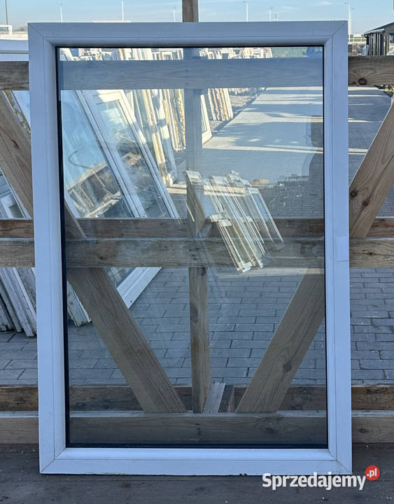OKNA KacprzaK Witryna 80X122 FIX Używany PCV Lublin
