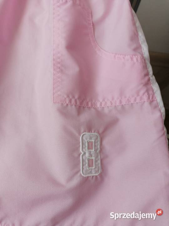 NOWA RÓŻOWA SPORTOWA MINI SPÓDNICZKA Z LAMPASEM