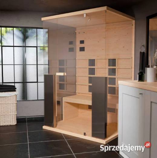 Sauna KABINA infrared infra red 1os infrarot led lubuskie Siedlisko
