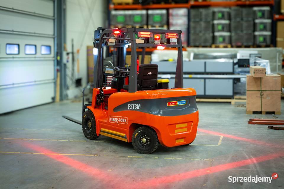 WÓZEK WIDŁOWY ELEKTRYCZNY VIBERFORK F2T LIION Pozostałe