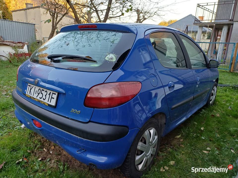 2062001r14BGaz Klima5 drzwi 206 sprzedam