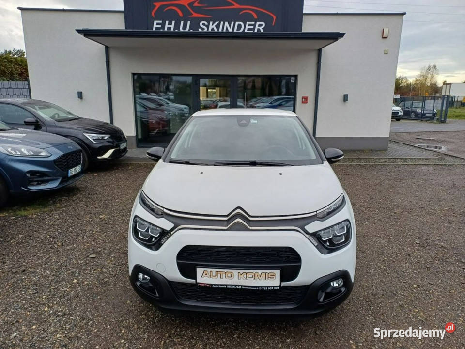 Citroen C3 AUTOMAT FullLED Navi Tablet VAT marża małopolskie Chrzanów