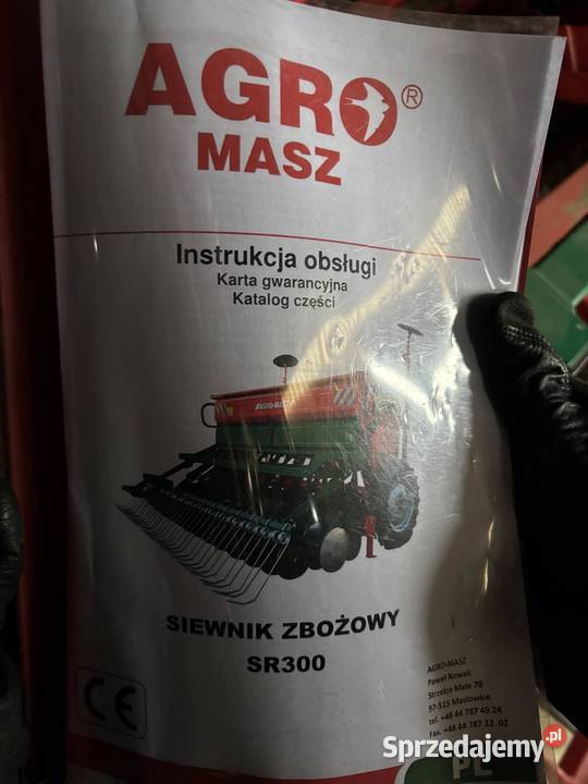 Agregat uprawowosiewny Agromasz z hydropakiem nieuszkodzony
