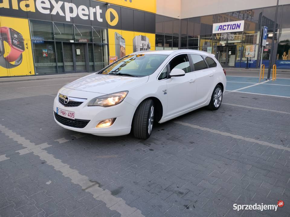 Opel Astra J OPC Line Cała w oryginale2011 elektrycznie ustawiane fotele mazowieckie Ostrów Mazowiecka