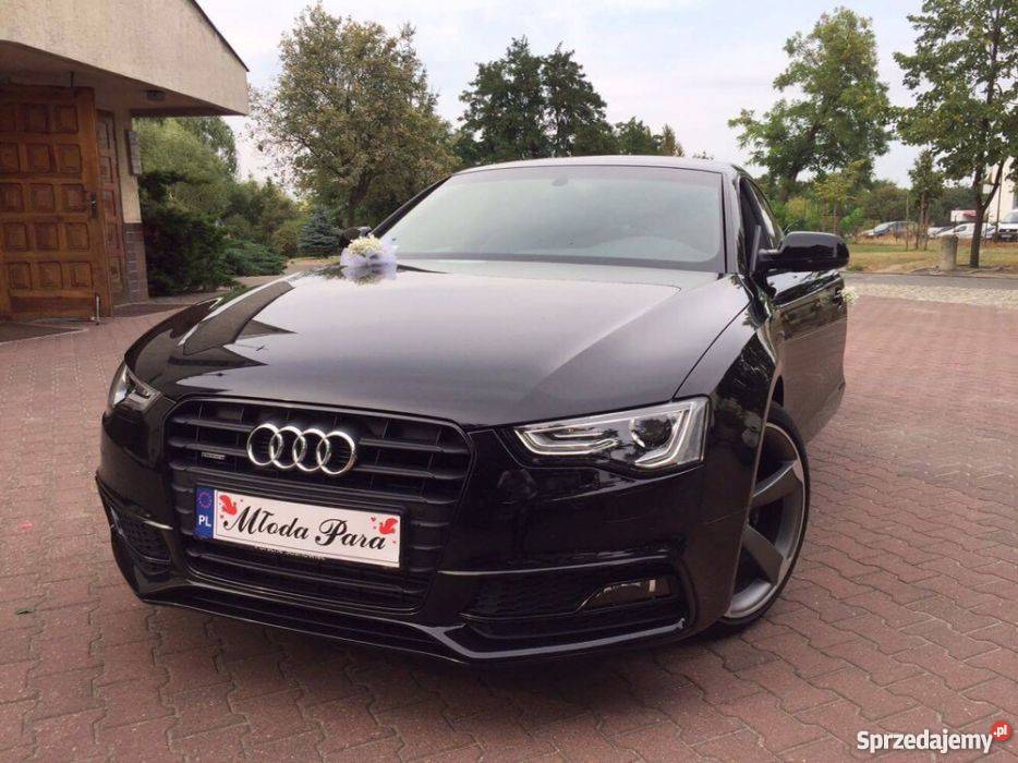 Auto do ślubu Audi A5 Sportback FULL PAKIET Poznań