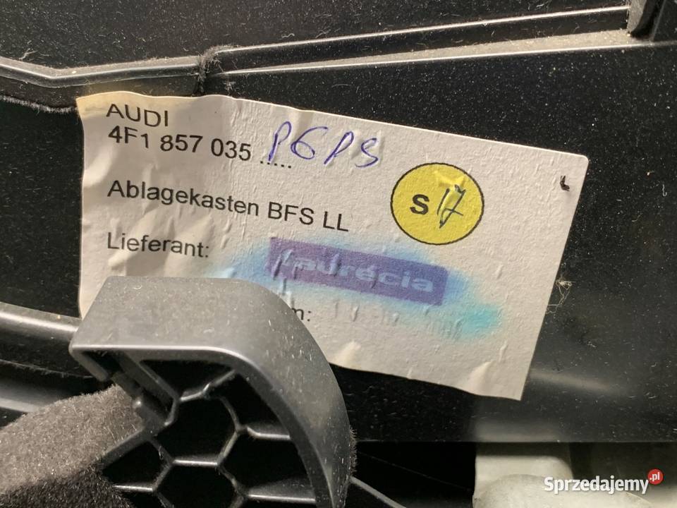 SCHOWEK PASAŻERA AUDI A6 C6 Hatchback 0411 osobowe