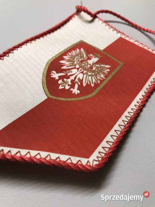 Proporczyk PZPN Polski Związek Piłki Nożnej PRL mazowieckie Warszawa