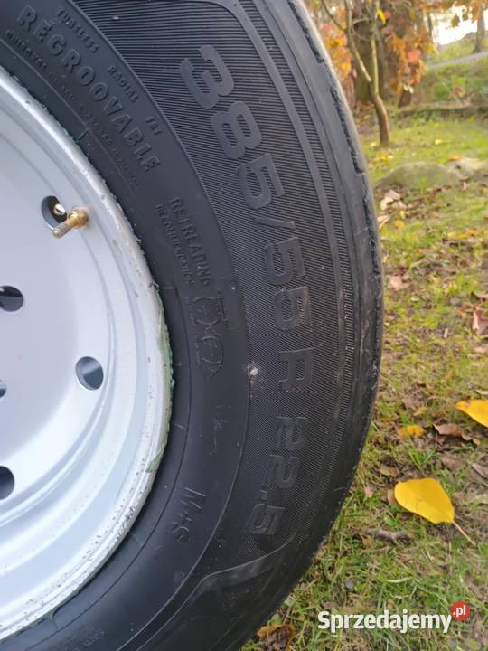 Koła 38555R225 38565 R225 8 otworów do przyczepy Zgoda