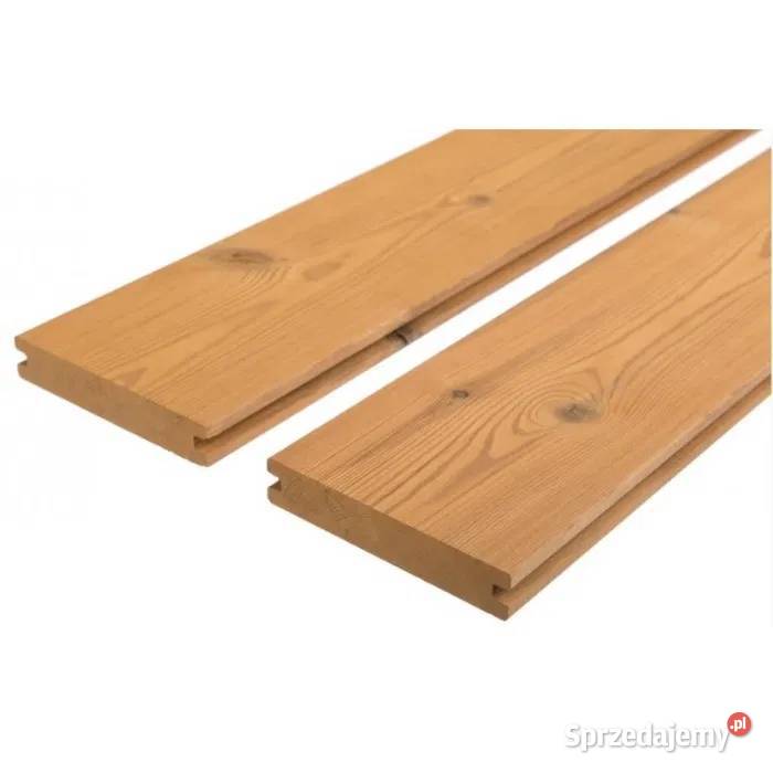 DESKA TARASOWA THERMO SOSNA GŁADKA RYFEL